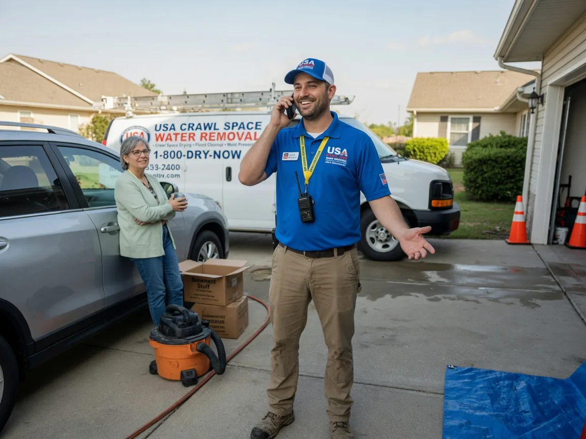 Crawl Space Water Removal Blounts Creek, NC FAQs